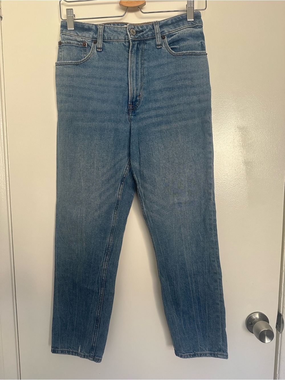Abercrombie & Fitch High-Rise Light Blue Women's Jeans